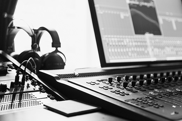 The Magic Theatre Music Studio's recording console